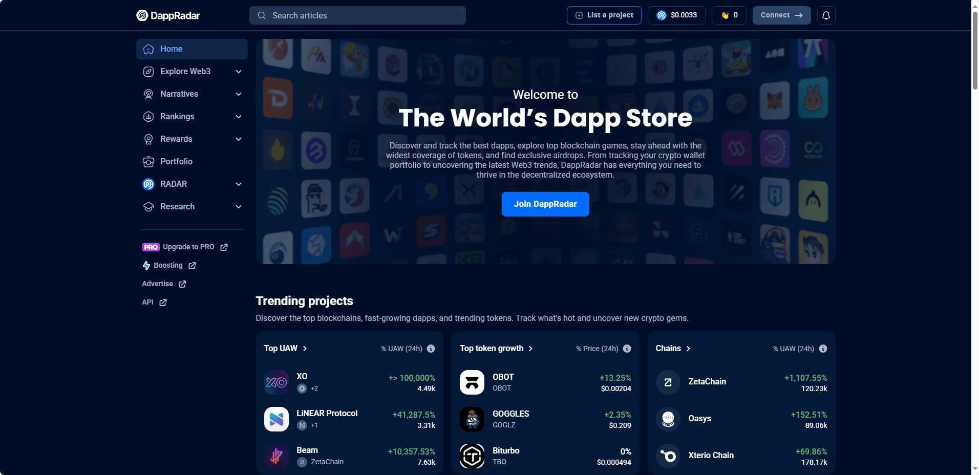 DappRadar